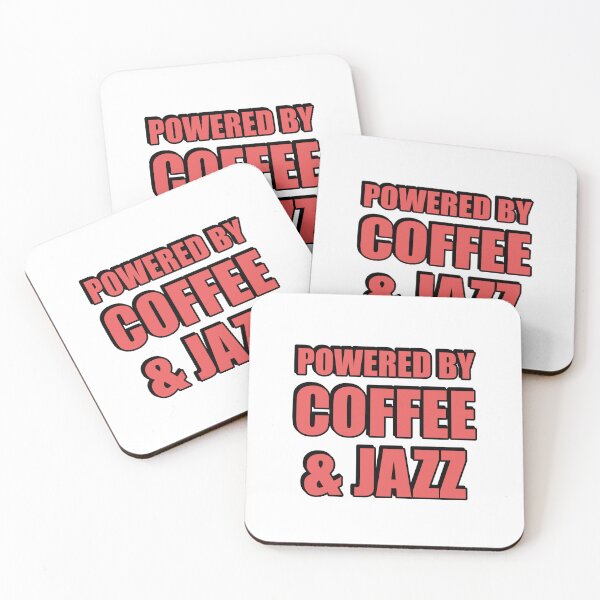 Item preview, Powered by coffee and Jazz designed and sold by Inspirationmotivation.