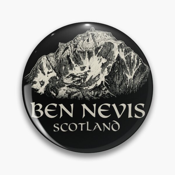 Item preview, Ben Nevis Scotland Art - Highest Peak Highlands Mountain Design designed and sold by Loom on the Loch.