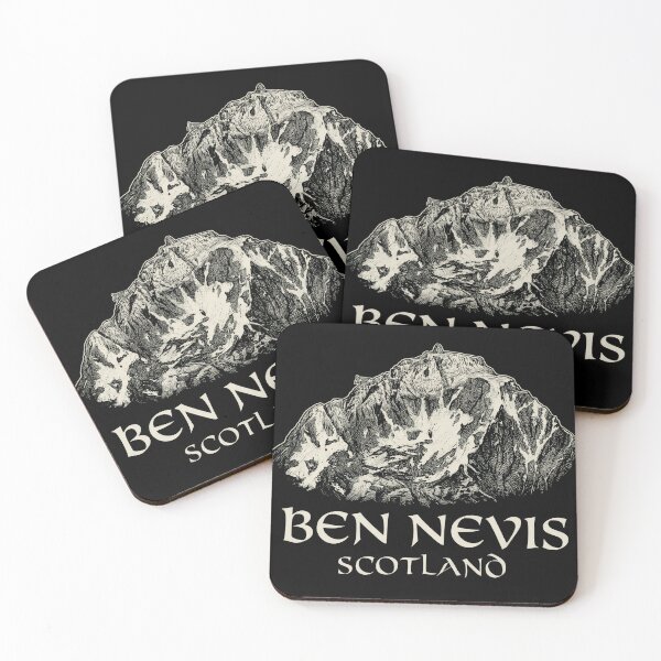 Item preview, Ben Nevis Scotland Art - Highest Peak Highlands Mountain Design designed and sold by Loom on the Loch.
