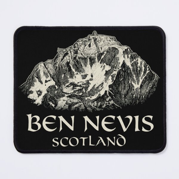 Item preview, Ben Nevis Scotland Art - Highest Peak Highlands Mountain Design designed and sold by Loom on the Loch.