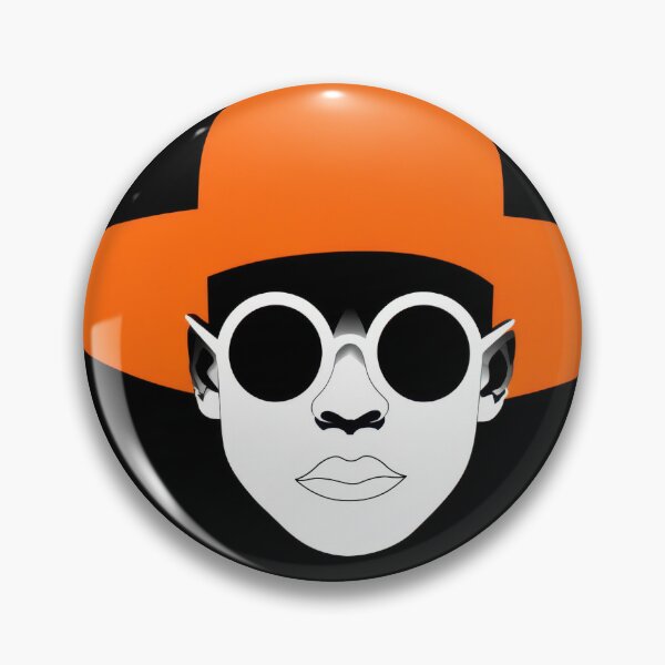 Item preview, Colorful face with hat and glasses designed and sold by anytka.