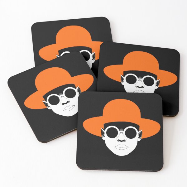 Item preview, Colorful face with hat and glasses designed and sold by anytka.