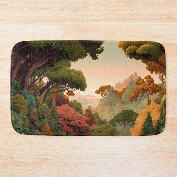 Item preview, Golden Valley Forest Landscape designed and sold by LuminousFoundry.