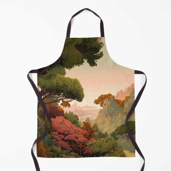 Item preview, Golden Valley Forest Landscape designed and sold by LuminousFoundry.
