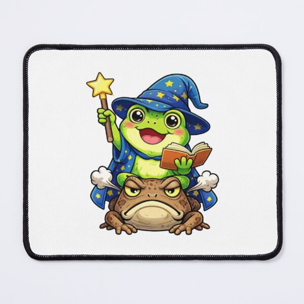 Item preview, Magical Frog on a Discontented Toad designed and sold by FroggyOnly.