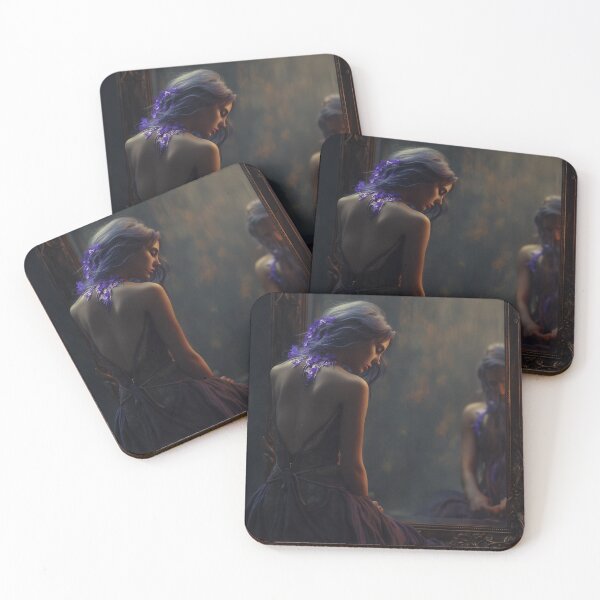 Item preview, Veil of the Violet Reflection designed and sold by oanaunciuleanu.