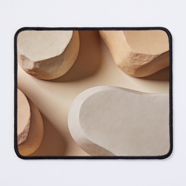Item preview, Minimal Abstract Neutral Wall Art Print | Beige Scandinavian Modern Aesthetic Decor designed and sold by QuietCanvasArtworks.