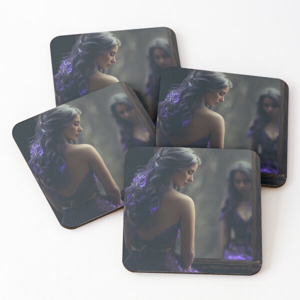 Item preview, Veil of the Violet Reflection designed and sold by oanaunciuleanu.