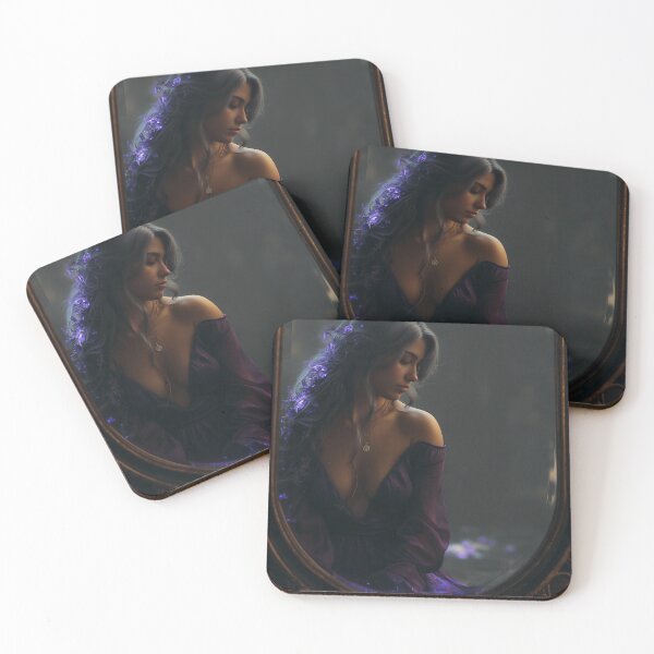 Item preview, Veil of the Violet Reflection designed and sold by oanaunciuleanu.