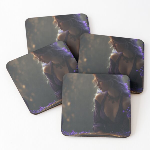 Item preview, Veil of the Violet Reflection designed and sold by oanaunciuleanu.