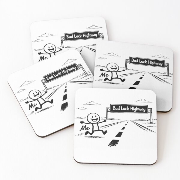 Item preview, Bad luck higway designed and sold by Jokememe.