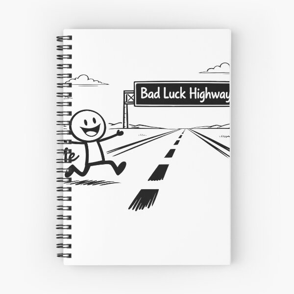 Item preview, Bad luck higway designed and sold by Jokememe.