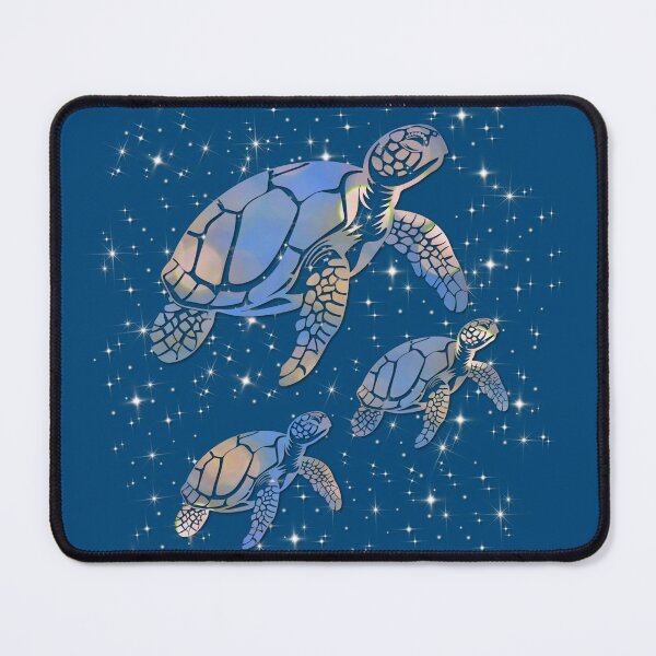 Item preview, Sea Turtle Family Galaxy Ocean illustration designed and sold by 3DDesignSpot.