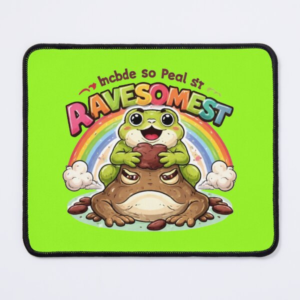 Item preview, Frog on Toad with Rainbow designed and sold by FroggyOnly.