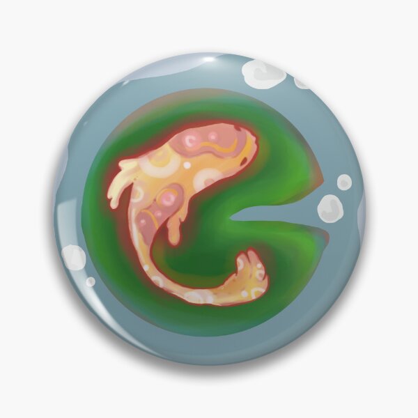 Item preview, Koi fish in pond designed and sold by pinkybat.
