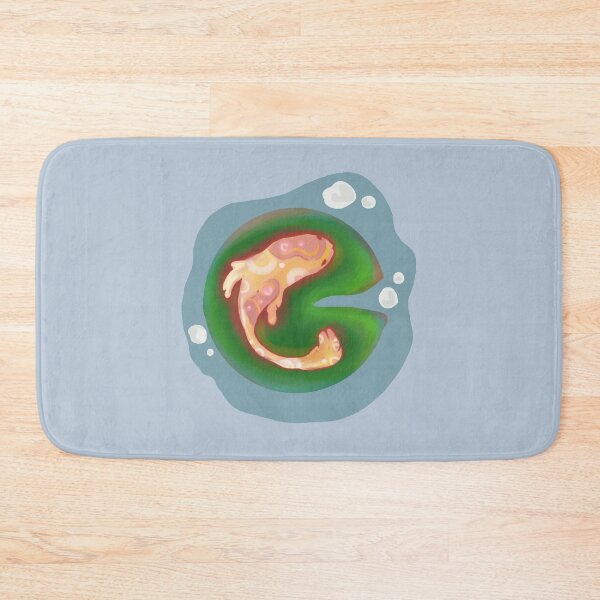 Item preview, Koi fish in pond designed and sold by pinkybat.