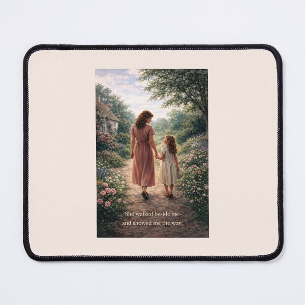 Item preview, She Walked Beside Me – Mother’s Day Garden Path Card designed and sold by Novel Works Studio.