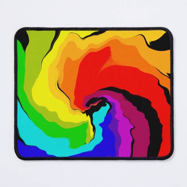 Item preview, Colorful abstract paint pattern explosion designed and sold by Susanna Schorr.
