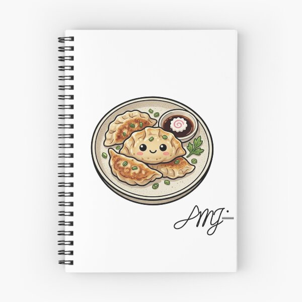 Item preview, Cute Gyoza Dumplings - Happy Potsticker Squad by AMJ designed and sold by AMJ-Studio.