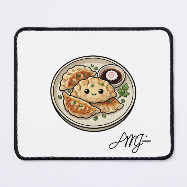 Item preview, Cute Gyoza Dumplings - Happy Potsticker Squad by AMJ designed and sold by AMJ-Studio.
