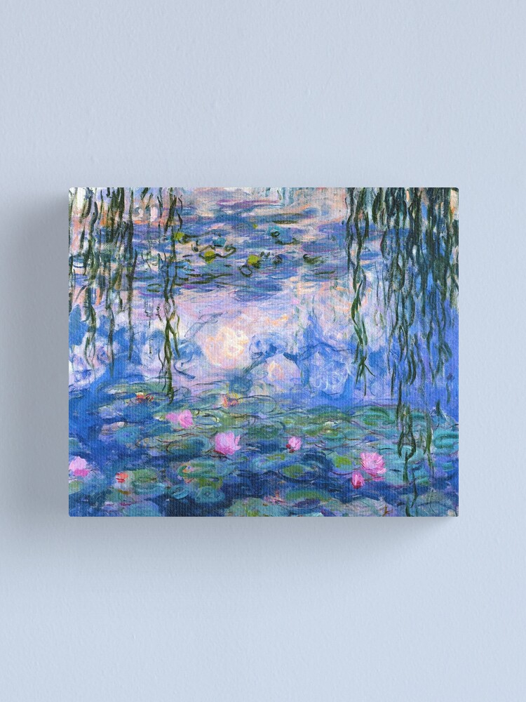 "Water Lilies Canvas Print for Sale by PureVintageLove Redbubble