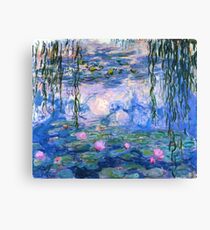 Lienzo Lirios de agua Monet