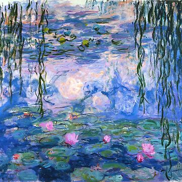 Artwork thumbnail, Water Lilies Monet by PureVintageLove