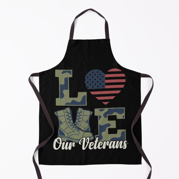 Item preview, Love Our Veterans Day Proud Military American Flag designed and sold by Dressed For Duty.