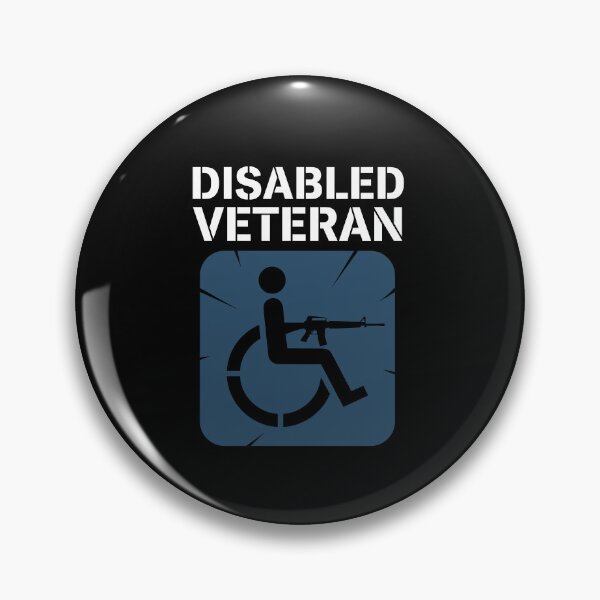 Item preview, Disabled Veteran Military Soldier USA Appreciation Pride designed and sold by Dressed For  Duty.