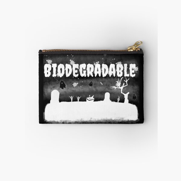Item preview, Biodegradable White Print designed and sold by Rad Cat Apparel.