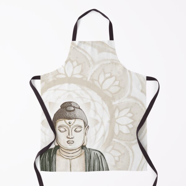 Item preview, Buddha Padma Watercolor - Fawn Earth Pine - Dove Halo designed and sold by Irene Estelle.