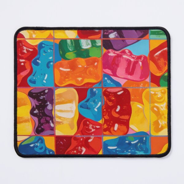 Item preview, Rainbow Sweets Tessellated Design 3 designed and sold by NickWhittleArt.