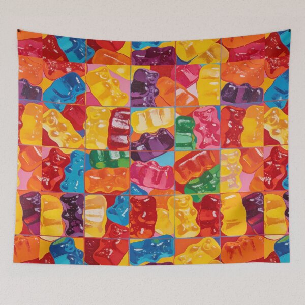 Item preview, Rainbow Sweets Tessellated Design 3 designed and sold by NickWhittleArt.
