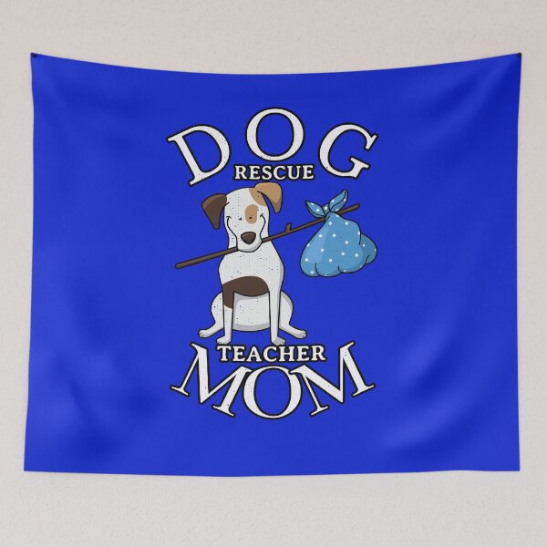 Item preview, Teacher Mom Rescues A Dog. Save A Life. Adopt Not Shop. designed and sold by walkingrock.