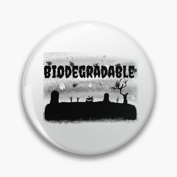 Item preview, Biodegradable Black Print designed and sold by Rad Cat Apparel.