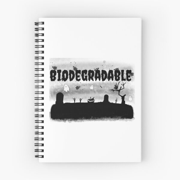 Item preview, Biodegradable Black Print designed and sold by Rad Cat Apparel.