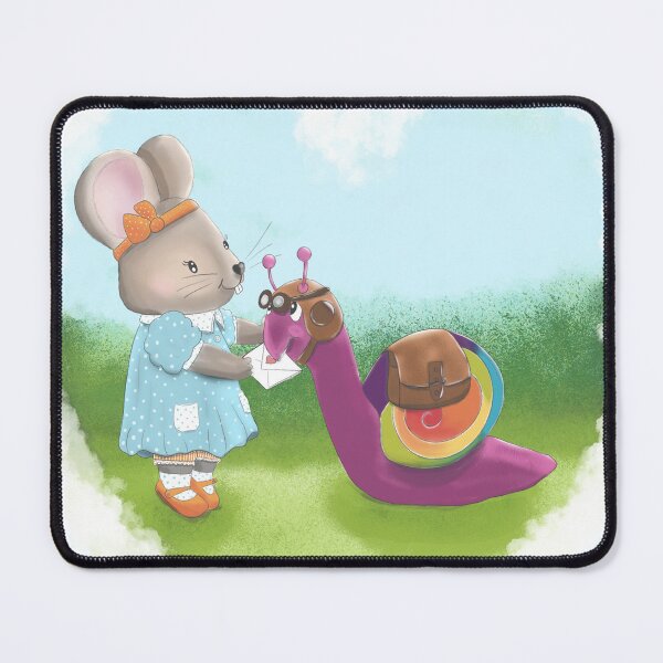 Item preview, Mouse and Snail Mail designed and sold by LilSugarMouse.