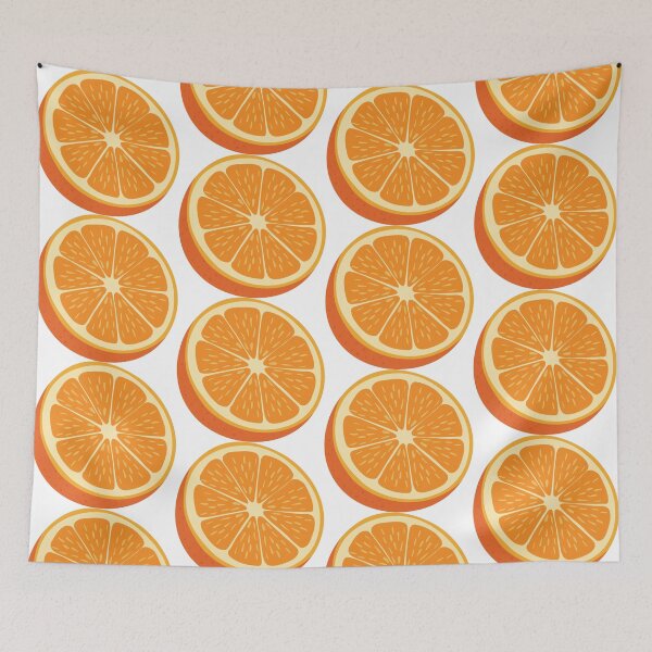 Item preview, Orange Slice Citrus Illustration designed and sold by BetweenForms.