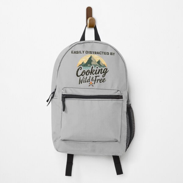 Item preview, Easily Distracted By Cooking Wild & Free Camp Cooking designed and sold by SNW-Collective.