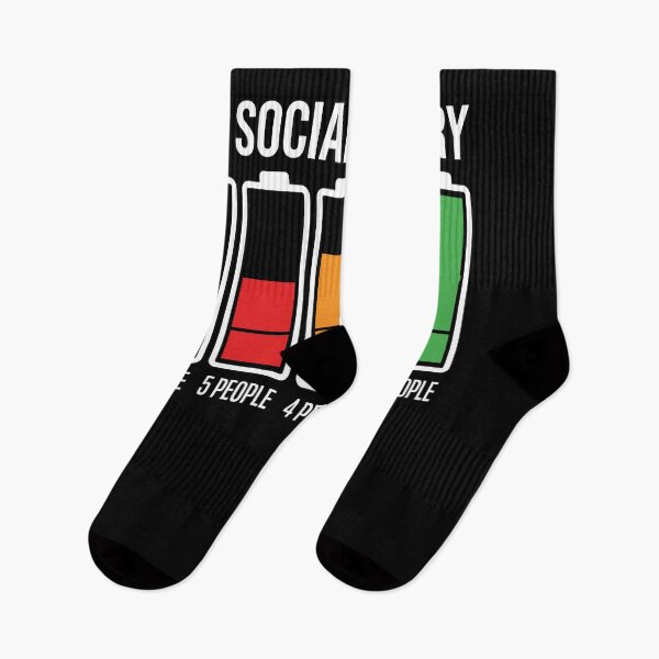 Item preview, My Social Battery Low Energy Anti Social Introvert designed and sold by Dressed For  Duty.