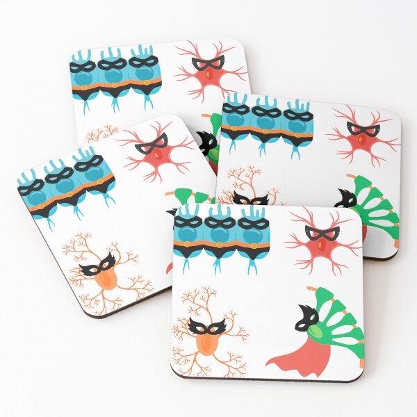 Item preview, Glia: The Superheroes of the Nervous System designed and sold by YellowfishShop.