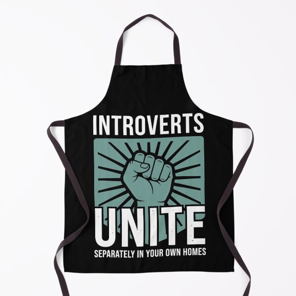 Item preview, Introverts Unite Separately In Your Own Homes Introverted designed and sold by Dressed For  Duty.
