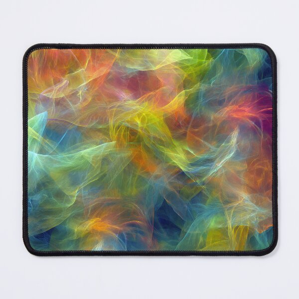Item preview, Vibrant Rainbow Smoke Abstract - Dynamic Colorful Flowing Waves designed and sold by EK-World.