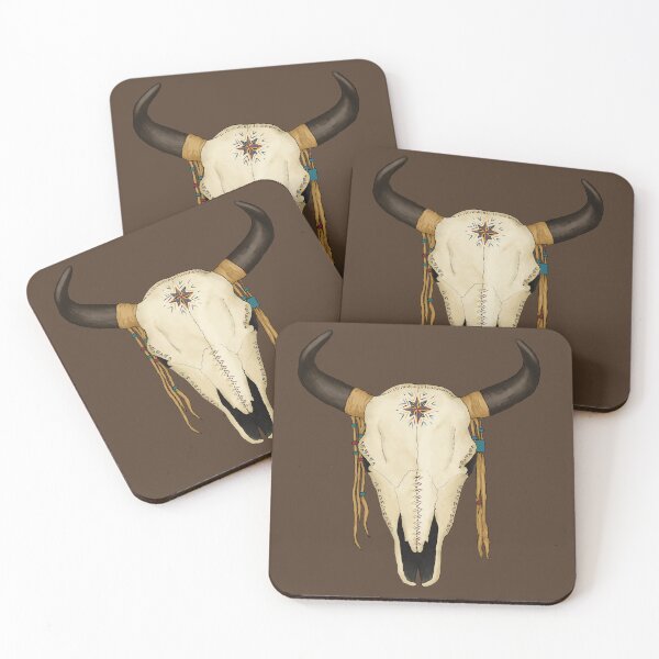 Item preview, American Bison Skull designed and sold by InlandStyle.