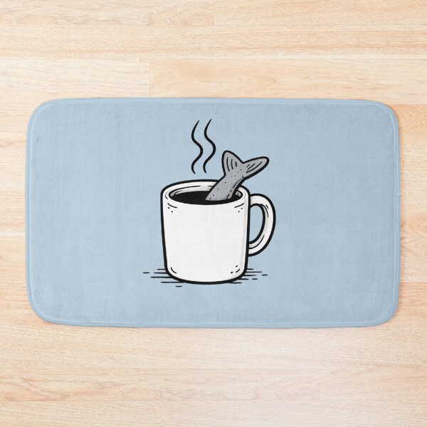 Item preview, Coffee cup with fishtail designed and sold by FrechZeug.
