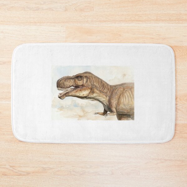 Item preview, Tyrannosaurus Rex Paleoart: Watercolor T-Rex Profile designed and sold by Gene Lvov.