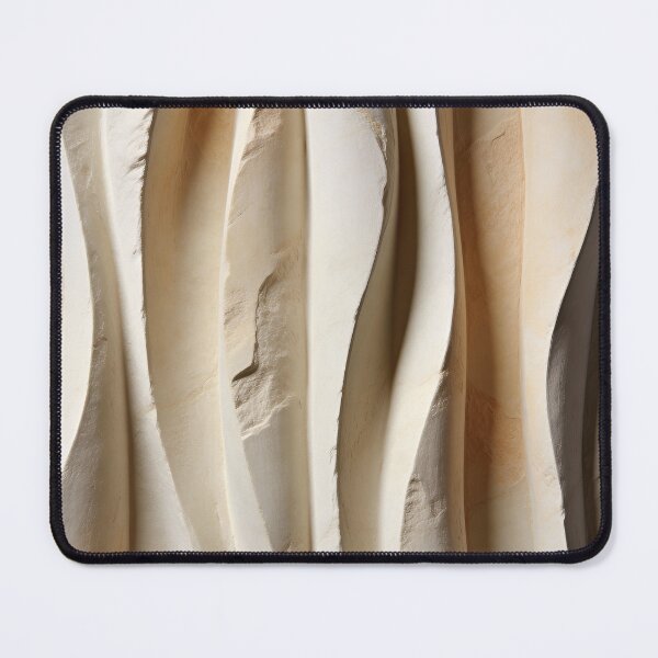 Item preview, Textured Plaster Abstract Aesthetic – Neutral Minimalist Vertical Design designed and sold by QuietCanvasArtworks.