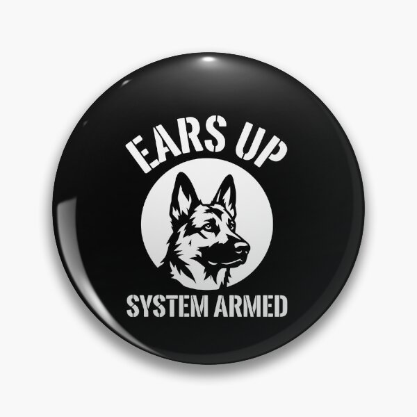 Item preview, Ears Up System Armed German Shepherd Dog Lover designed and sold by Dressed For  Duty.