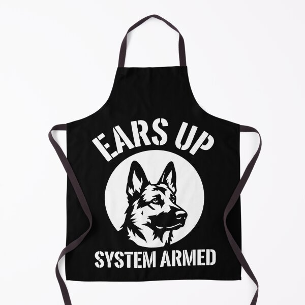 Item preview, Ears Up System Armed German Shepherd Dog Lover designed and sold by Dressed For Duty.