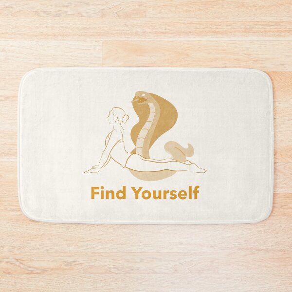 Item preview, Find Yourself Yoga Cobra Pose – Zen Spiritual Snake Design designed and sold by WellspringXflow.